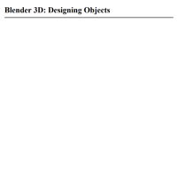 Eksemplar yang tidak tersedia Image of Blender 3D : Designing Object